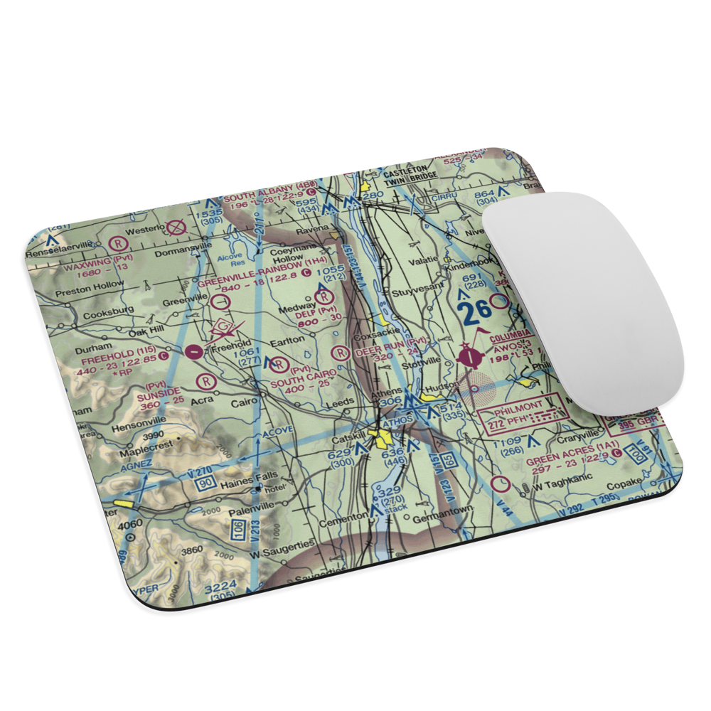 Deer Run Airport (NY74) VFR Sectional Mouse Pad 