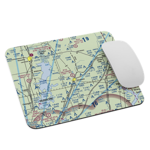 Delozier Airport (OK78) VFR Sectional Mouse Pad