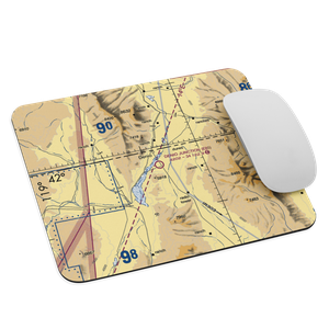 Denio Junction Airport (E85) VFR Sectional Mouse Pad