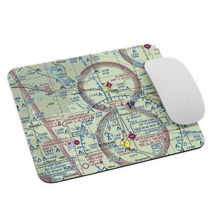 Denton Farms Airport (MI1) VFR Sectional Mouse Pad