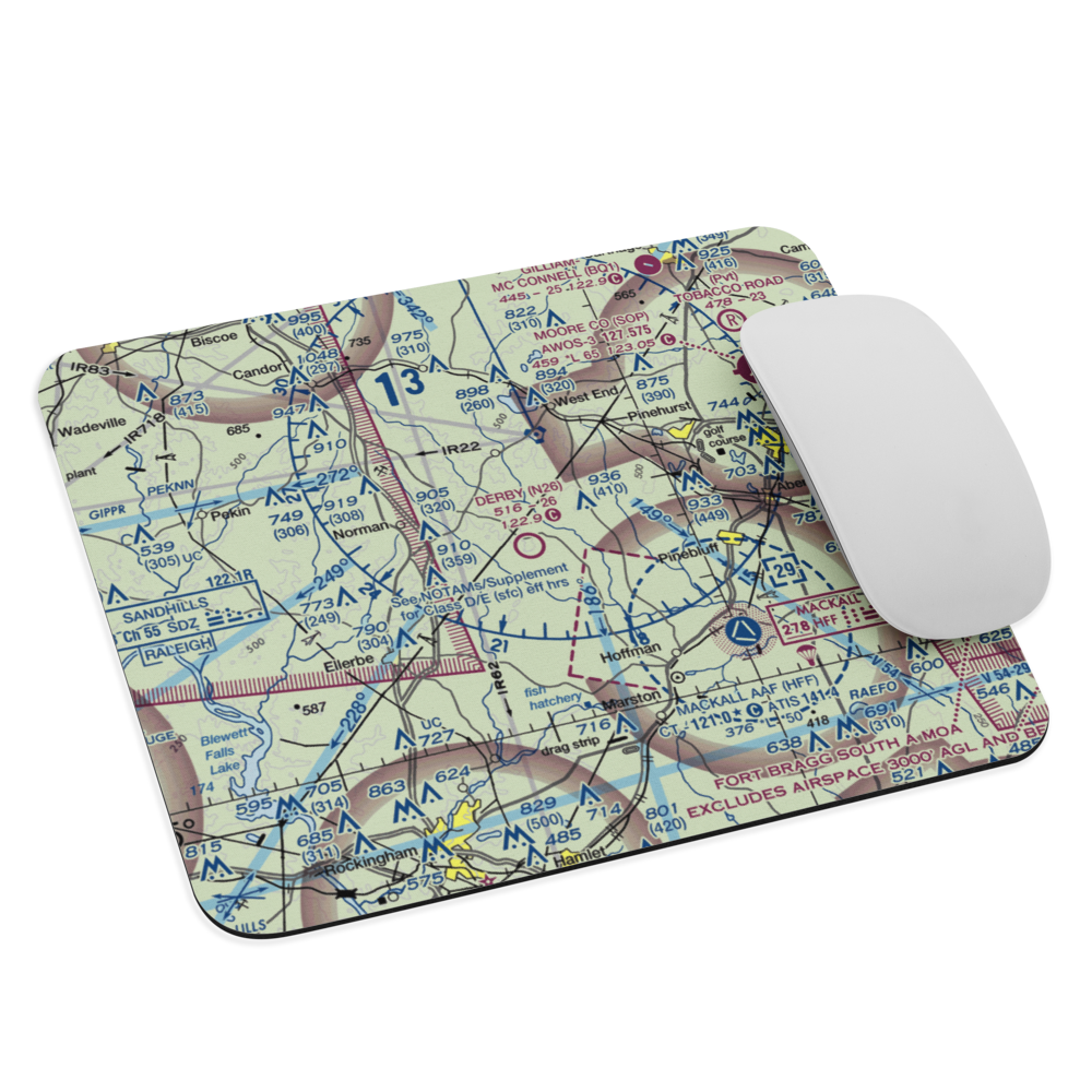 Derby Aerodrome (N26) VFR Sectional Mouse Pad 