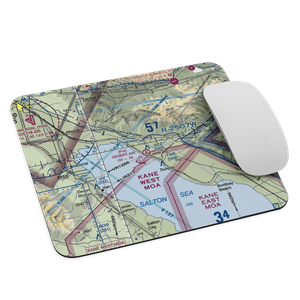 Desert Air Sky Ranch Airport (63CA) VFR Sectional Mouse Pad