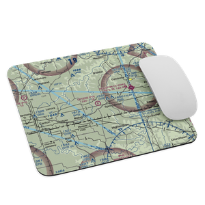 Deters Farms Airport (MY10) VFR Sectional Mouse Pad