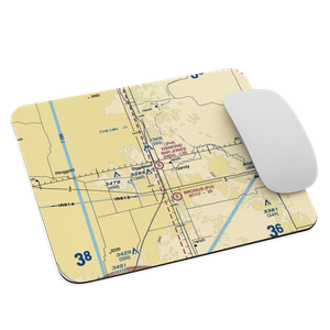 Diamond Bar Jones Airport (5NE3) VFR Sectional Mouse Pad