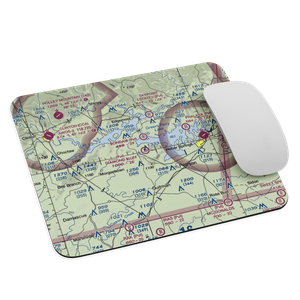 Diamond Bluff Airport (1AR6) VFR Sectional Mouse Pad