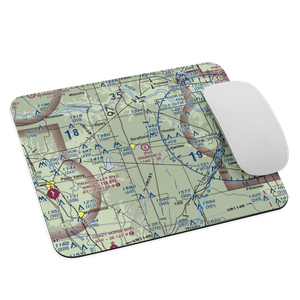 Diamond C Ranch Airport (9OK5) VFR Sectional Mouse Pad