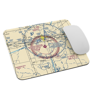 Dickinson Theodore Roosevelt Regional Airport (DIK) VFR Sectional Mouse Pad