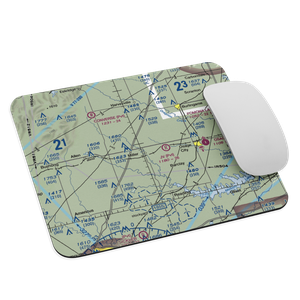 Dickson /Private/ Airport (SN93) VFR Sectional Mouse Pad