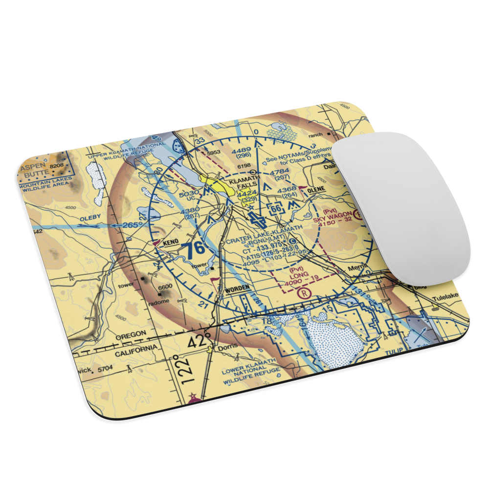 Dillon Field Airport (3OG3) VFR Sectional Mouse Pad 