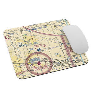 Dilse Private Airstrip (NA98) VFR Sectional Mouse Pad