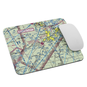 Dinwiddie County Airport (PTB) VFR Sectional Mouse Pad