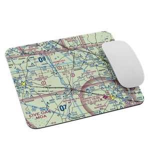 DJ Farm Airport (FA93) VFR Sectional Mouse Pad
