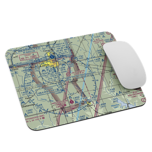 Djs Airport (OK07) VFR Sectional Mouse Pad