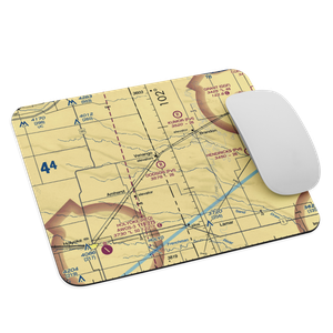 Dodson Brothers Airport (5NE9) VFR Sectional Mouse Pad