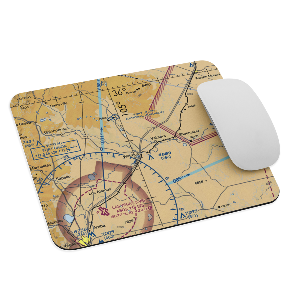 Doolittle Ranch Airport (NM75) VFR Sectional Mouse Pad 