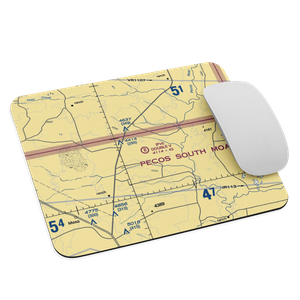 Double V Ranch Airport (NM38) VFR Sectional Mouse Pad