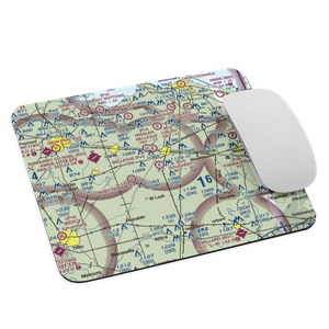 Dougherty Airport (1OH2) VFR Sectional Mouse Pad