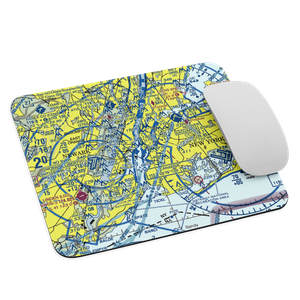 Downtown-Manhattan/Wall St Heliport (JRB) VFR Sectional Mouse Pad