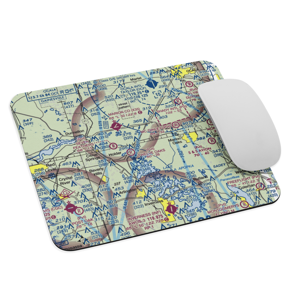 Drake Ranch Airport (7FD2) VFR Sectional Mouse Pad 