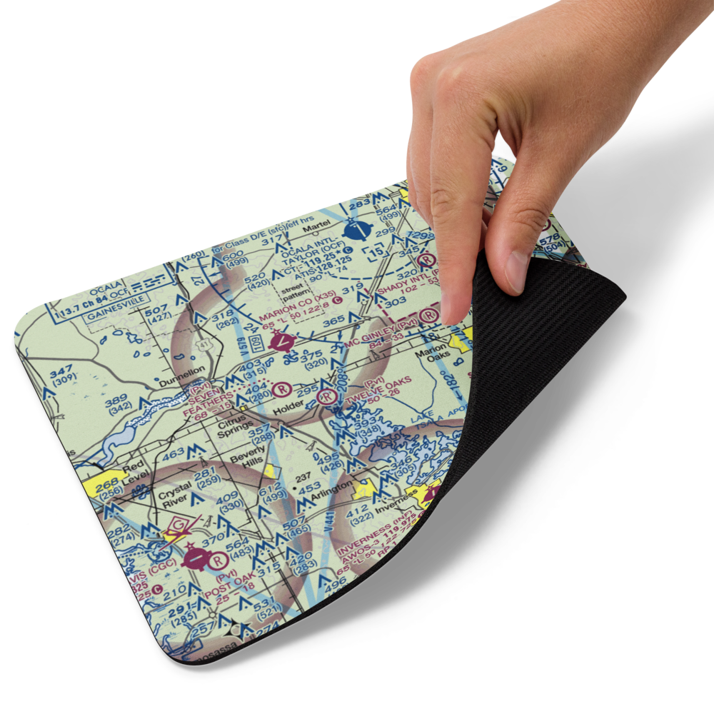 Drake Ranch Airport (7FD2) VFR Sectional Mouse Pad 