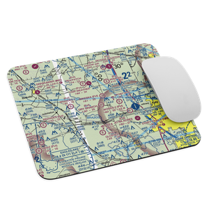 Dry Branch Ranch Airport (TS44) VFR Sectional Mouse Pad