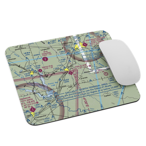 Dublin Municipal Airport (9F0) VFR Sectional Mouse Pad