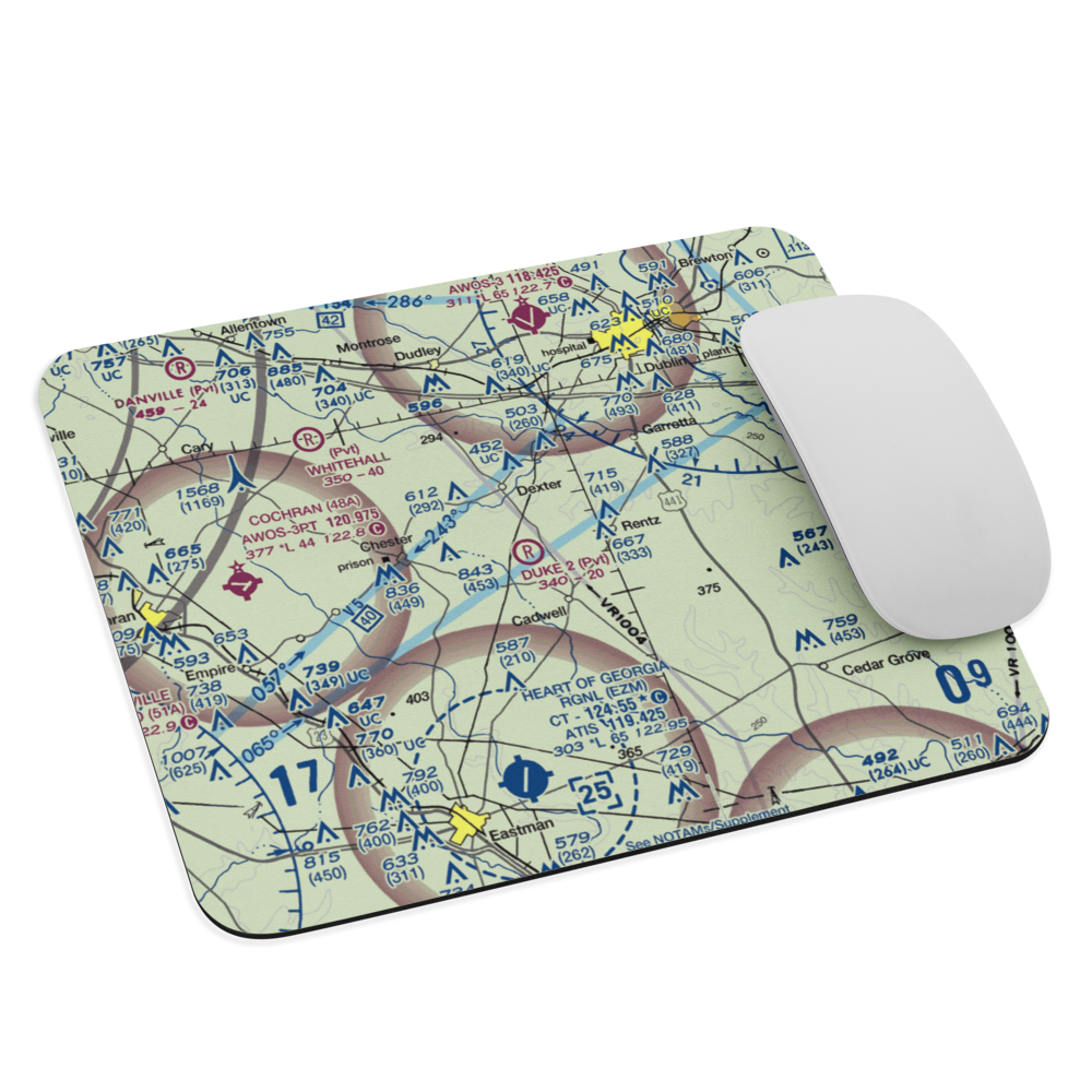 Duke Strip 2 (GE26) VFR Sectional Mouse Pad 