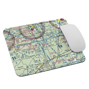 Dunn Airport (LL54) VFR Sectional Mouse Pad
