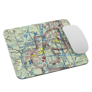 Dunning Vineyards Airport (OG01) VFR Sectional Mouse Pad