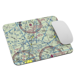 Dunroamin Farms Airport (76NC) VFR Sectional Mouse Pad