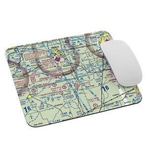Durin RLA Airport (IL53) VFR Sectional Mouse Pad