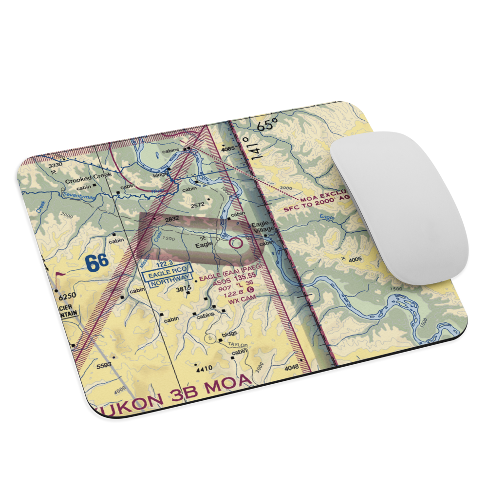 Eagle Airport (EAA) VFR Sectional Mouse Pad 