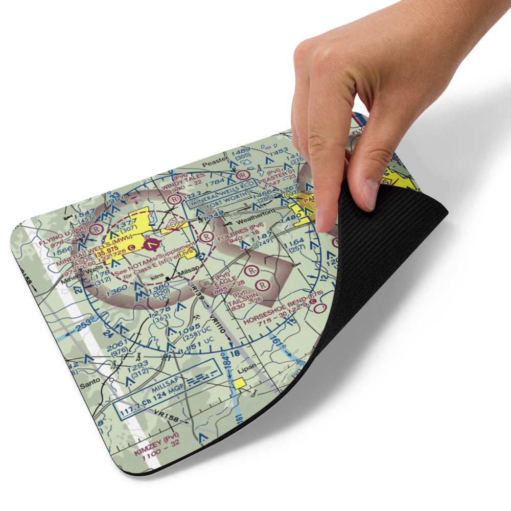Eagle Airport (TA51) VFR Sectional Mouse Pad 
