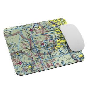 Earl L. Small Jr. Field/Stockmar Airport (20GA) VFR Sectional Mouse Pad