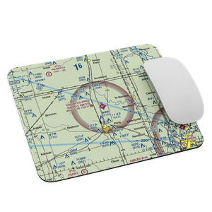 Edgar County Airport (PRG) VFR Sectional Mouse Pad