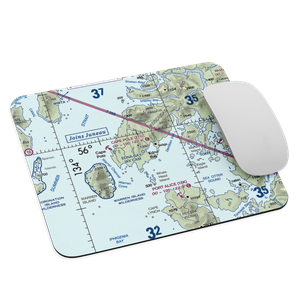 Edna Bay Seaplane Base (EDA) VFR Sectional Mouse Pad