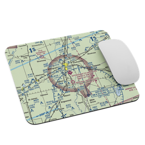 Effingham County Memorial Airport (1H2) VFR Sectional Mouse Pad
