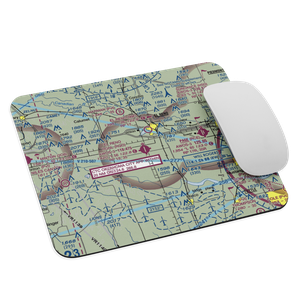 El Reno Regional Airport (RQO) VFR Sectional Mouse Pad