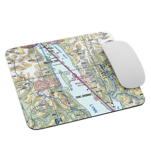 Eldred Rock Cg Heliport (ERO) VFR Sectional Mouse Pad