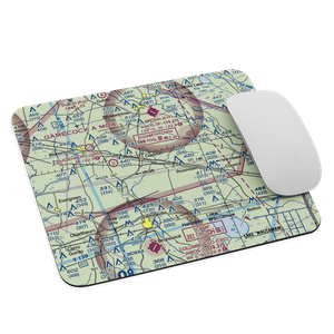 Elkins Field (1E6) VFR Sectional Mouse Pad