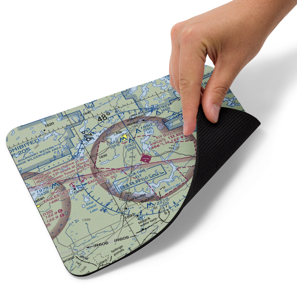 Ely Municipal Airport (ELO) VFR Sectional Mouse Pad 