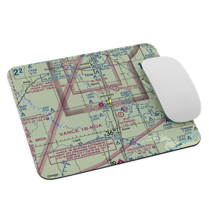 Enix Boys Airport (OK51) VFR Sectional Mouse Pad
