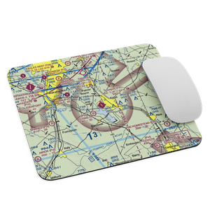 Ennis Municipal Airport (F41) VFR Sectional Mouse Pad