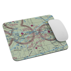 Entz Home Airport (1OK2) VFR Sectional Mouse Pad