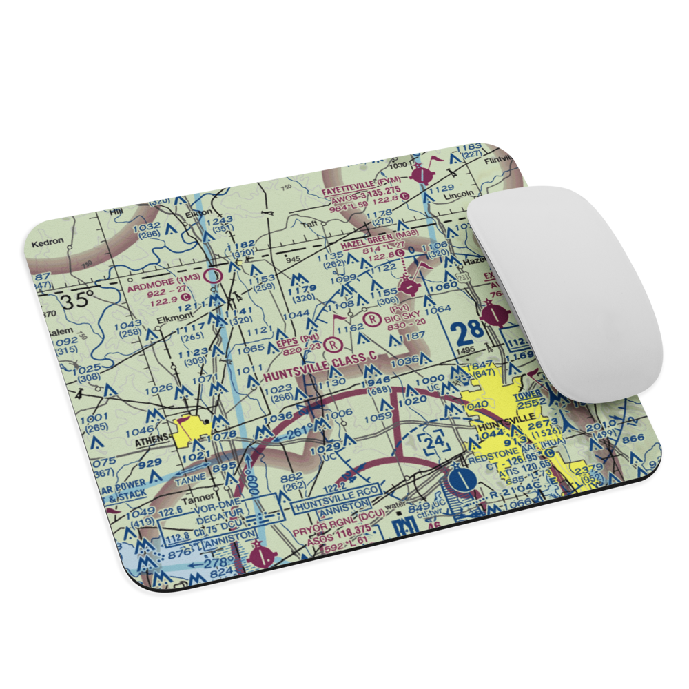Epps Airpark (00AL) VFR Sectional Mouse Pad 