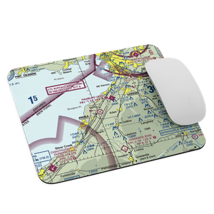Evans Airways Airport (4NK3) VFR Sectional Mouse Pad