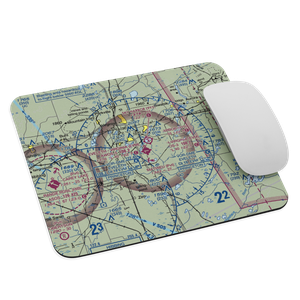 Eveleth Virginia Municipal Airport (EVM) VFR Sectional Mouse Pad