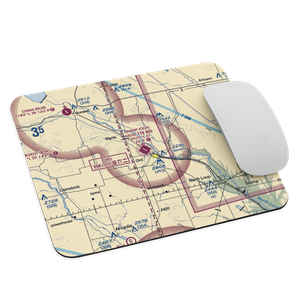 Evelyn Sharp Field (ODX) VFR Sectional Mouse Pad
