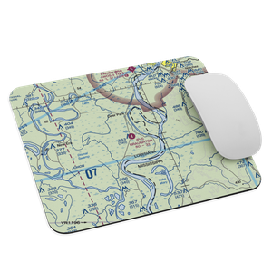 F L Braughton Airport (LA40) VFR Sectional Mouse Pad