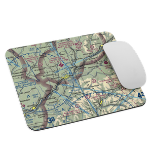 F&F Airpark Airport (NY25) VFR Sectional Mouse Pad